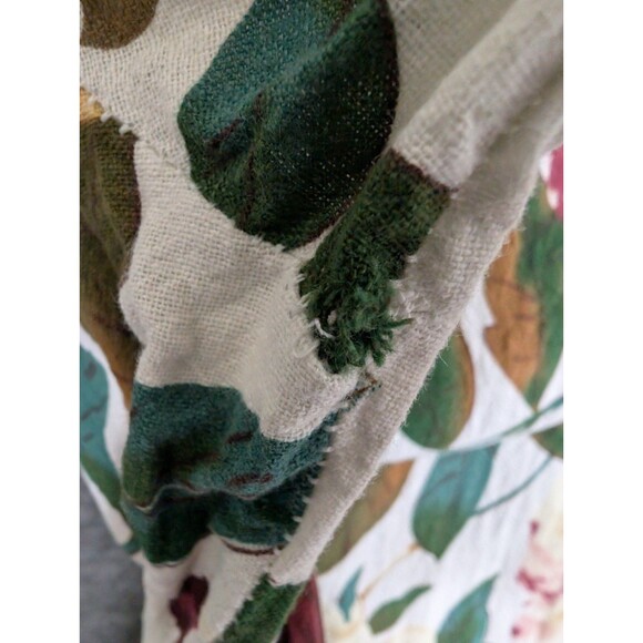 Cellabie Long Sleeve Floral Print Shirt Roll Tab Detai Womans Size 2XL Flaw - Picture 9 of 16